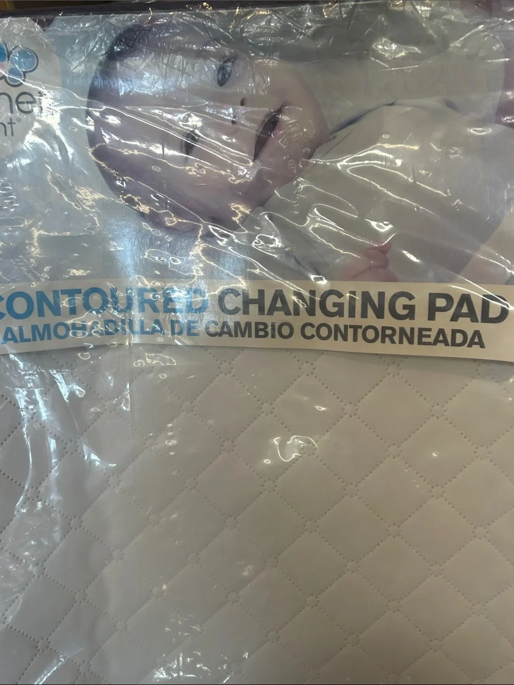 Summer Infant White Quilted Contoured Changing Pad Cover